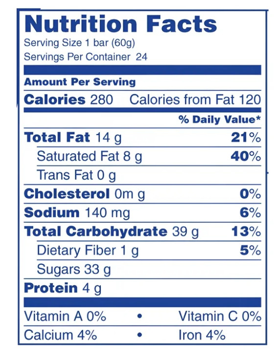 Baby Ruth Candy Bars 1.9oz 24 Count Full Size Chocolate Bars