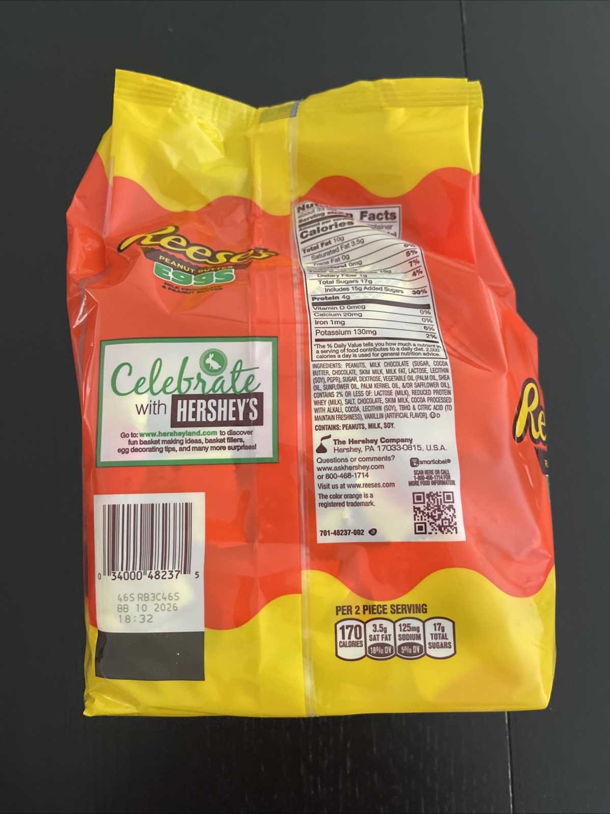 Reese’s Peanut Butter Eggs Candy – 39.8 oz (2 Pack)