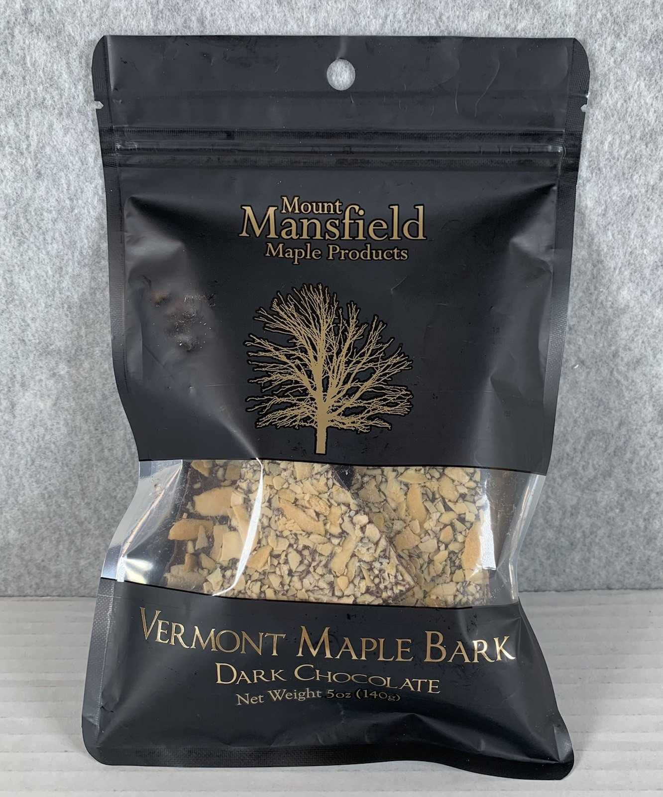 VERMONT Maple Bark Dark Chocolate with Maple Candy – 5 Oz (140g) BB 11/2026