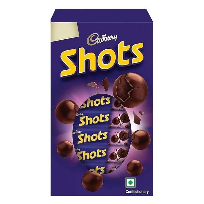 Cadbury Dairy Milk Shots Chocolate Balls Pack, 185.6 g
