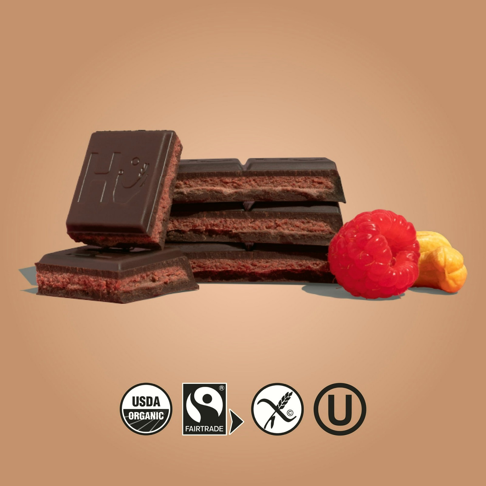 HU Dark Chocolate Bars Variety Pack 8 Count Vegan Paleo Gluten Free Snack