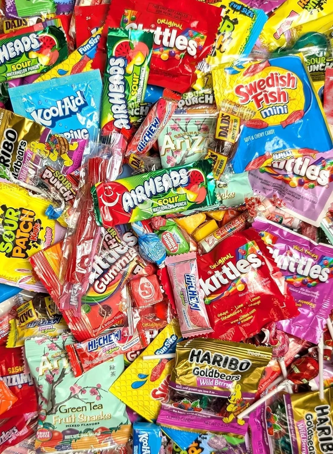 Ultimate Assorted Candy Party Mix 12 LB Bag Fun Size Skittles, Sour Patch, …