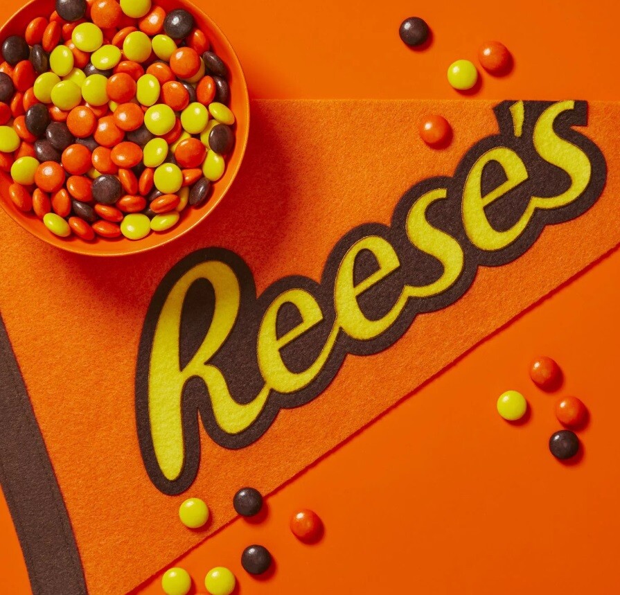 HERSHEY’S REESE’S – PIECES MILK CHOCOLATE CANDY-TASTE THE RAINBOW BULK BAG-PRICE