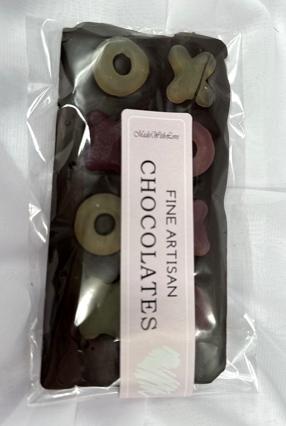Dark Chocolate Bar with gummy SPECIAL OFFER 80g.