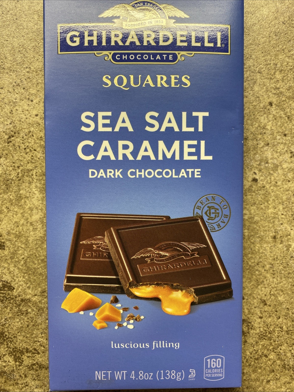17 Ghirardelli Sea Salt Caramel Milk And Dark Chocolate Bars
