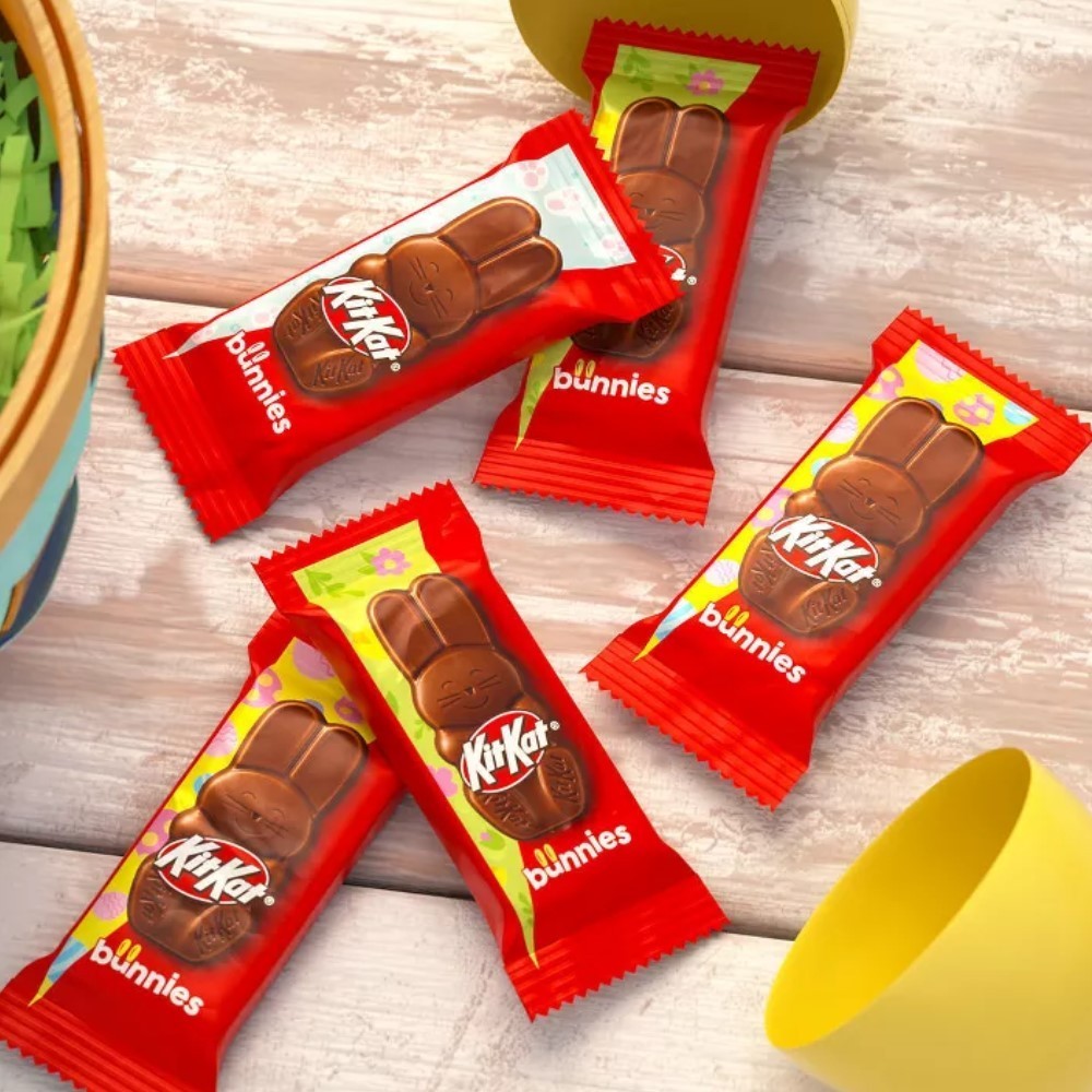 KITKAT BUNNY SHAPE Miniatures-Wafer Candy Bars VALUE LIMITED BULK BAG-PICK NOW!