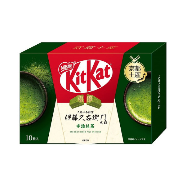 Nestle KIT KAT JAPANESE Limited Itohkyuemon Uji Matcha 10PCS/box giftbox