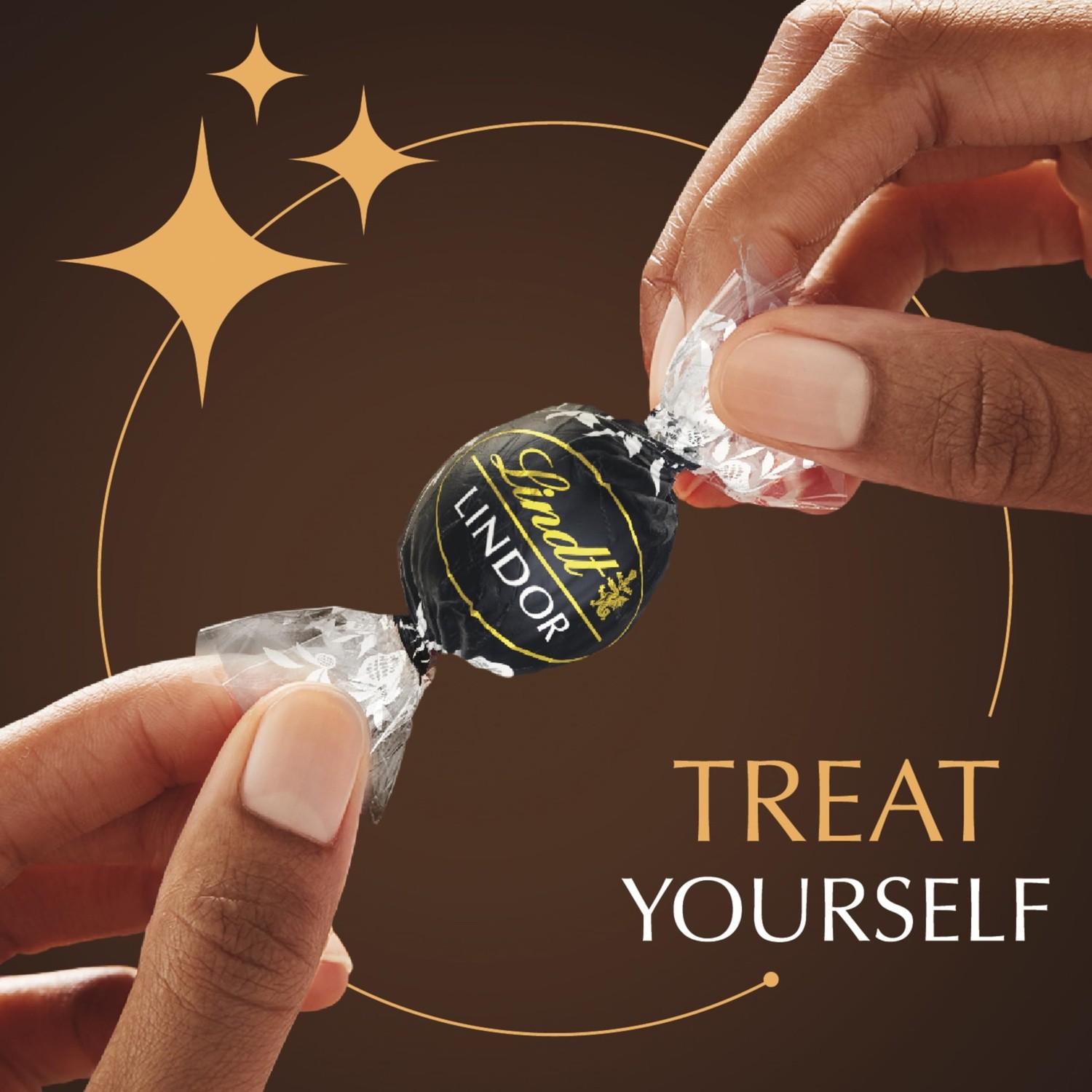 Lindt Lindor 60% Dark Chocolate Truffles, 60 Pieces Boxed
