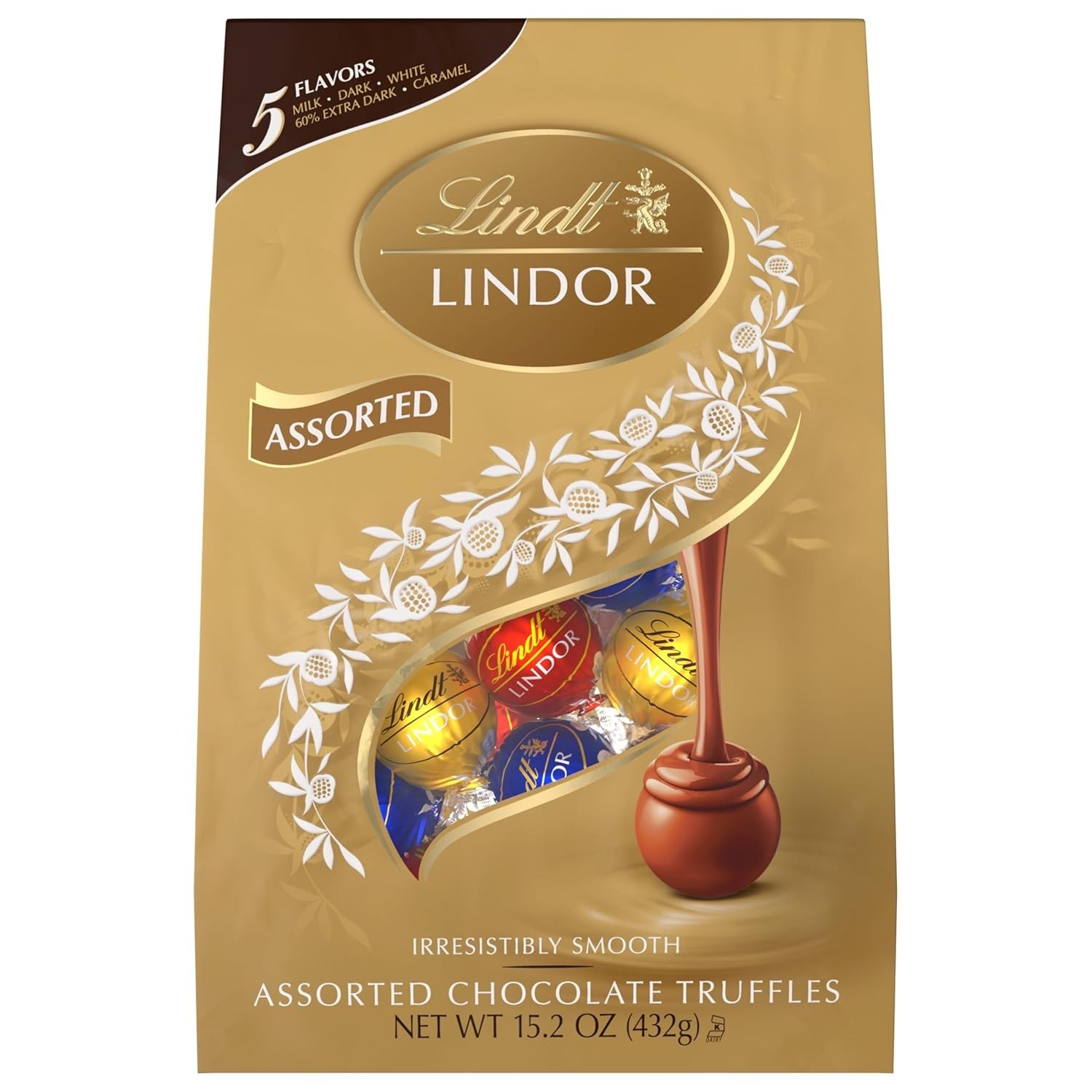 Luxurious Assorted Chocolate Truffles, 15.2 oz – Perfect for Gifting & Sharing