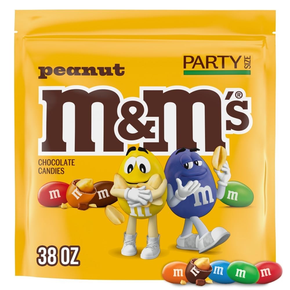 Kosher Certified Peanut Chocolate Candy, 38 oz – Ideal for Baking and Snacking