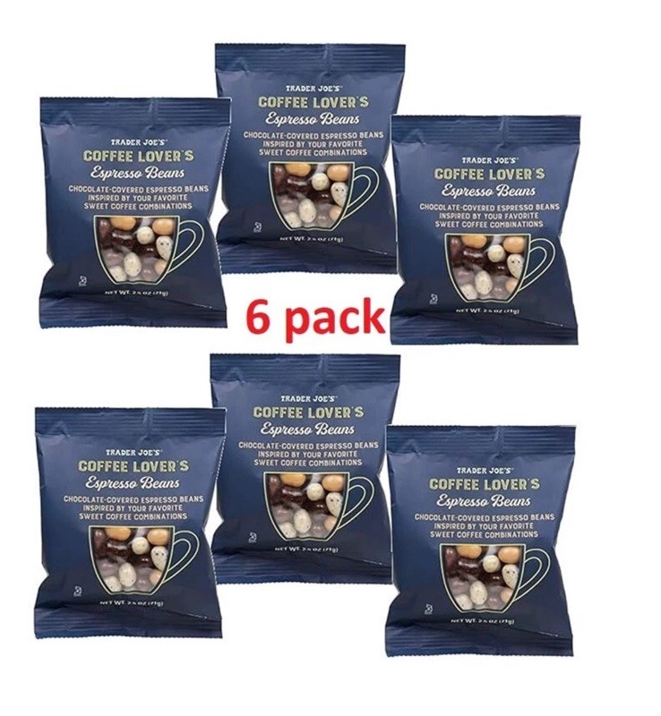 Coffee Lovers Espresso Beans 6 pack (2.5 oz per bag)