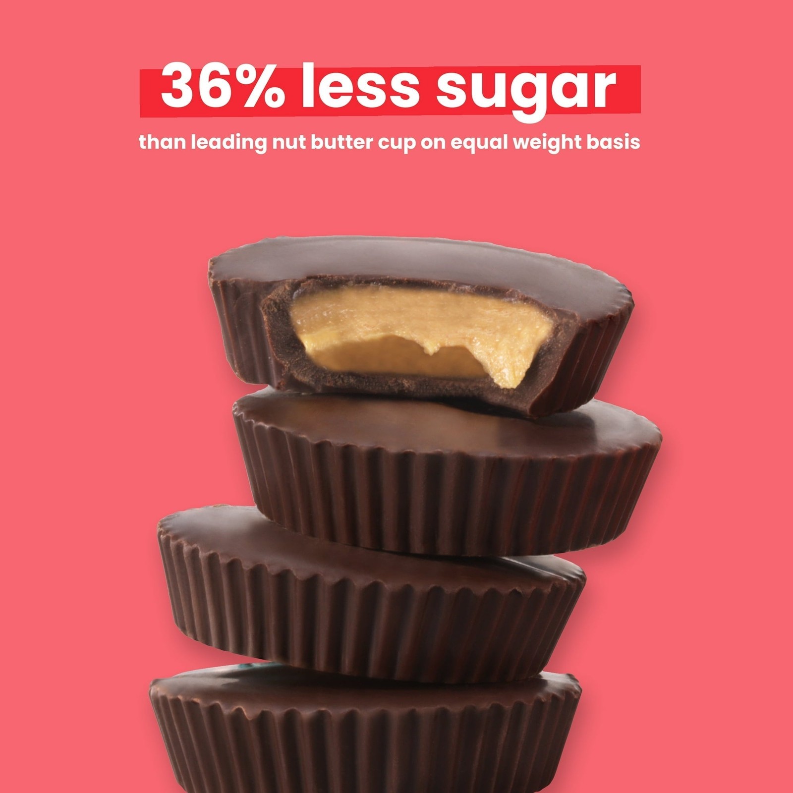 UNREAL Dark Chocolate Peanut Butter Cups, Non-GMO, Gluten Free, 4.2oz