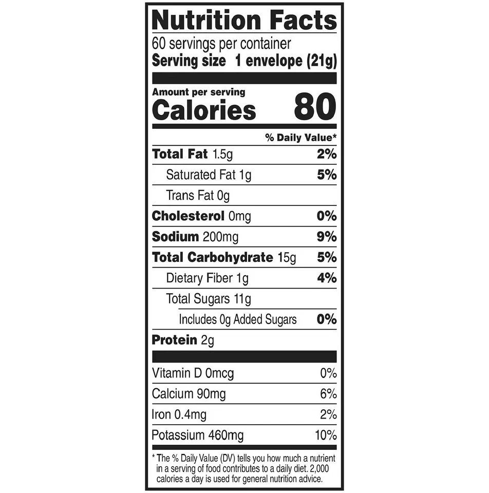 2 Pack – Swiss Miss Cocoa Milk Chocolate, No Sugar Added Envelopes, 60 ct.