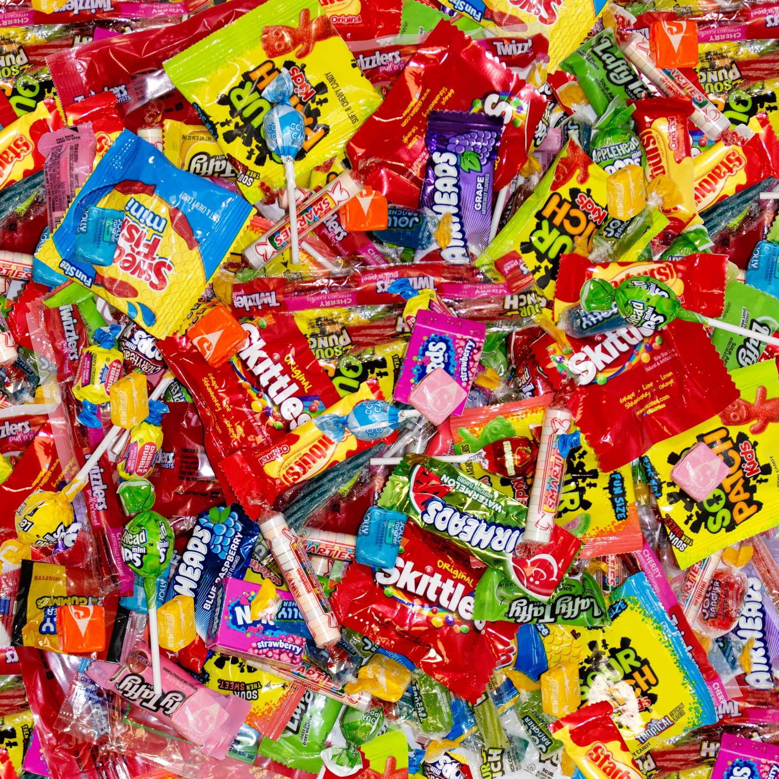Bulk Candy Variety Pack 5 Pounds Assortment, Approx. 250 Individually Wrapped…