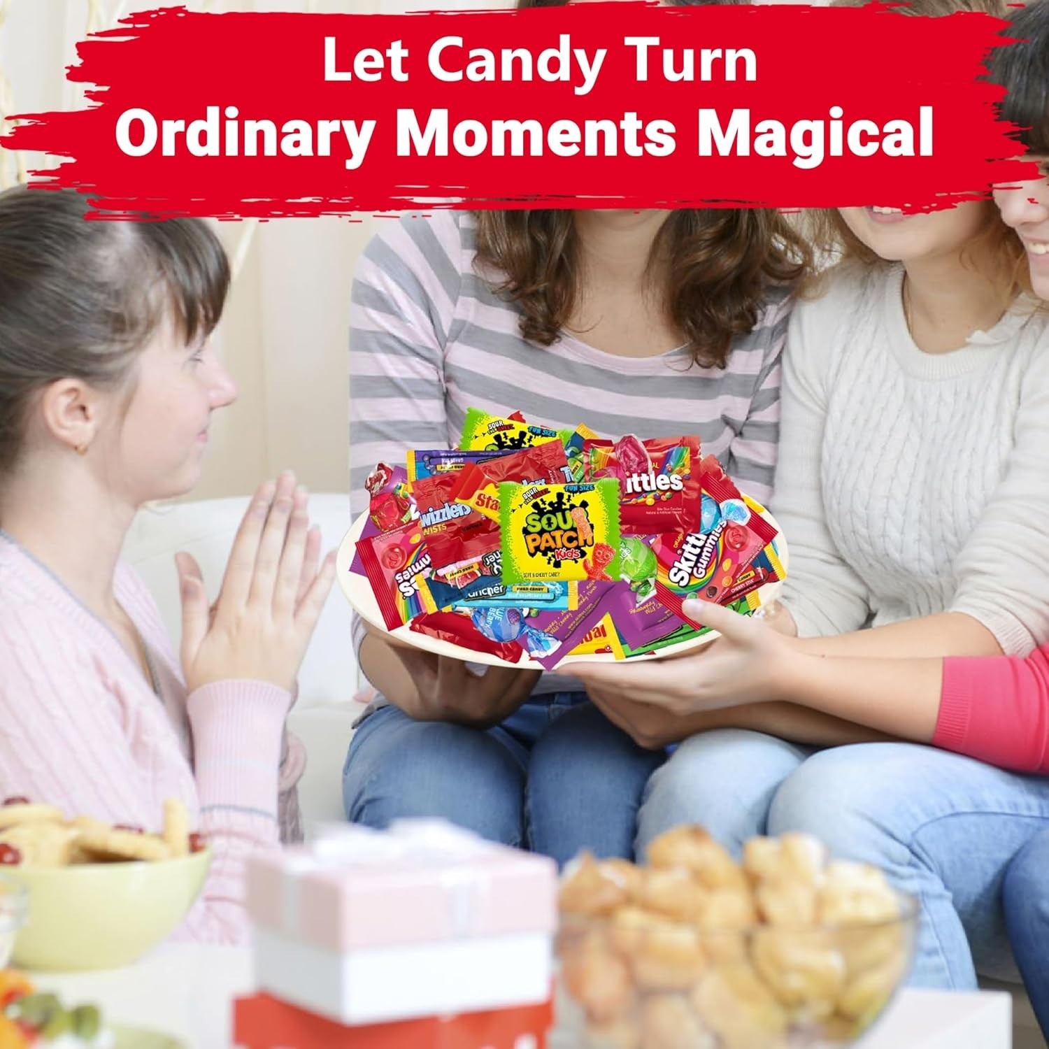 Bulk Candy Variety Pack 5 LB, Individually Wrapped Assorted Chewy & Hard Cand…