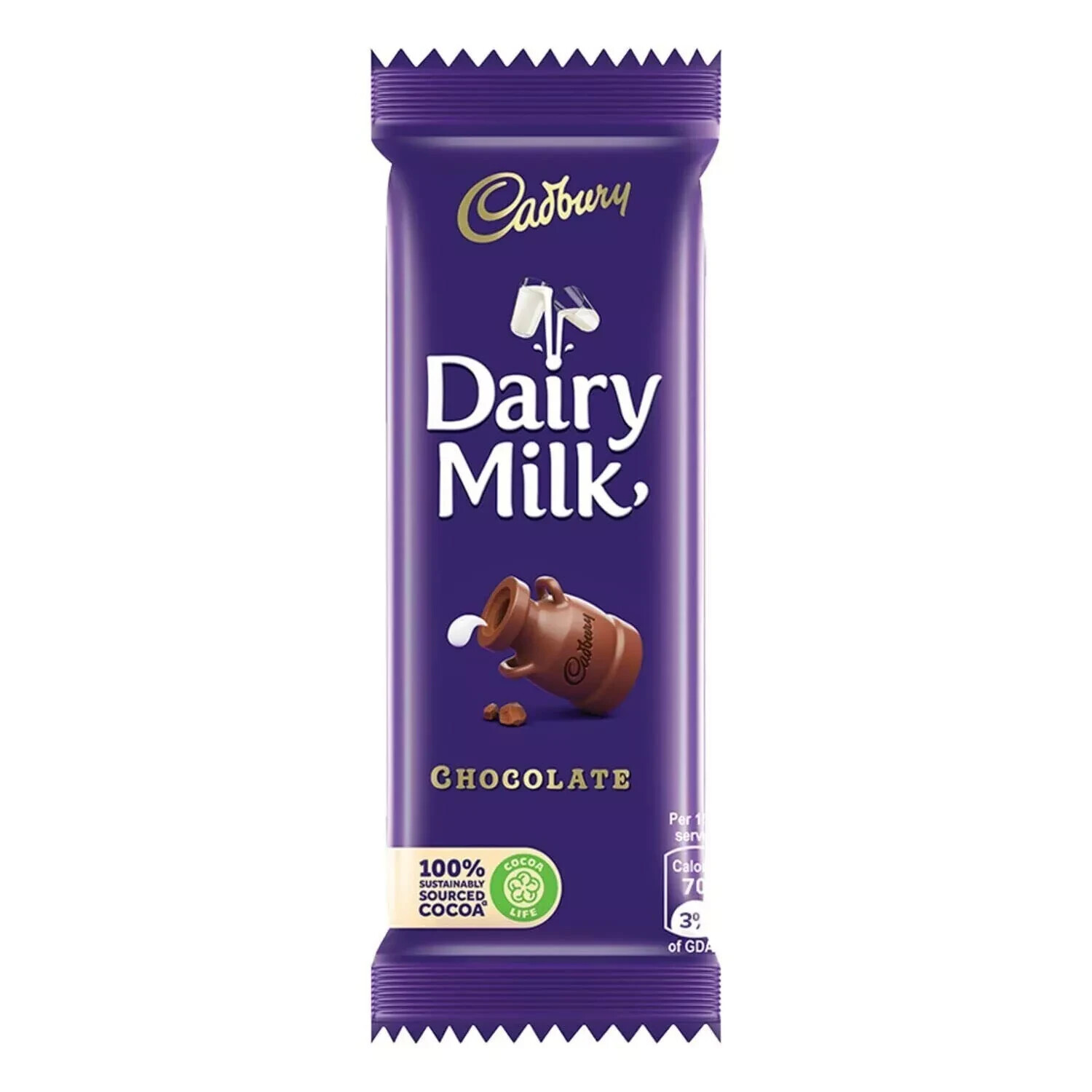 5 x Cadbury Dairy Milk Chocolate Bar 13.2 grams pack India Free Shipping