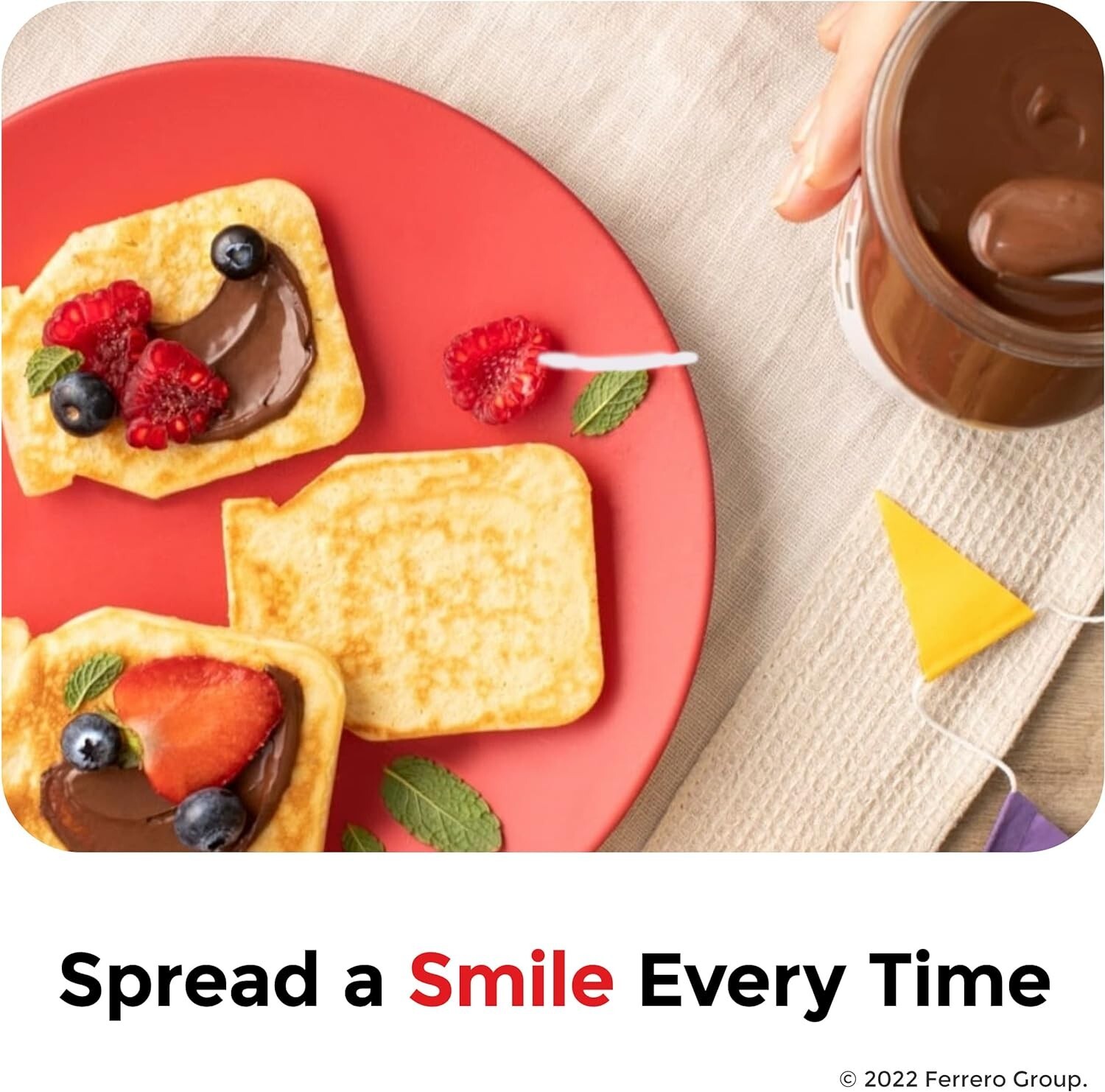 Hazelnut Spread With Cocoa For Breakfast, Bulk 120 Pack, 0.52 Oz Mini Cup