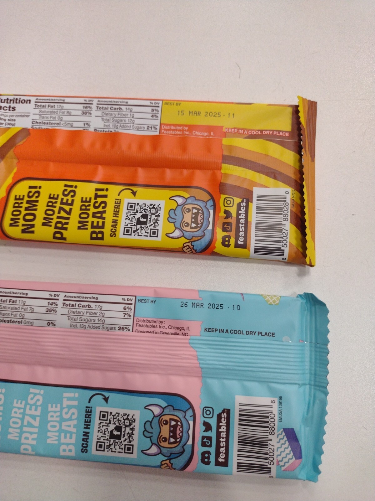 Rare Discountinued Mr Beast Bar Original Chocolate Sea Salt Deez Nutz 2.1 oz