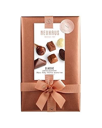 Neuhaus Belgian Chocolate Classic Ballotin 1 Lb Assorted Chocolates – 38 Pieces