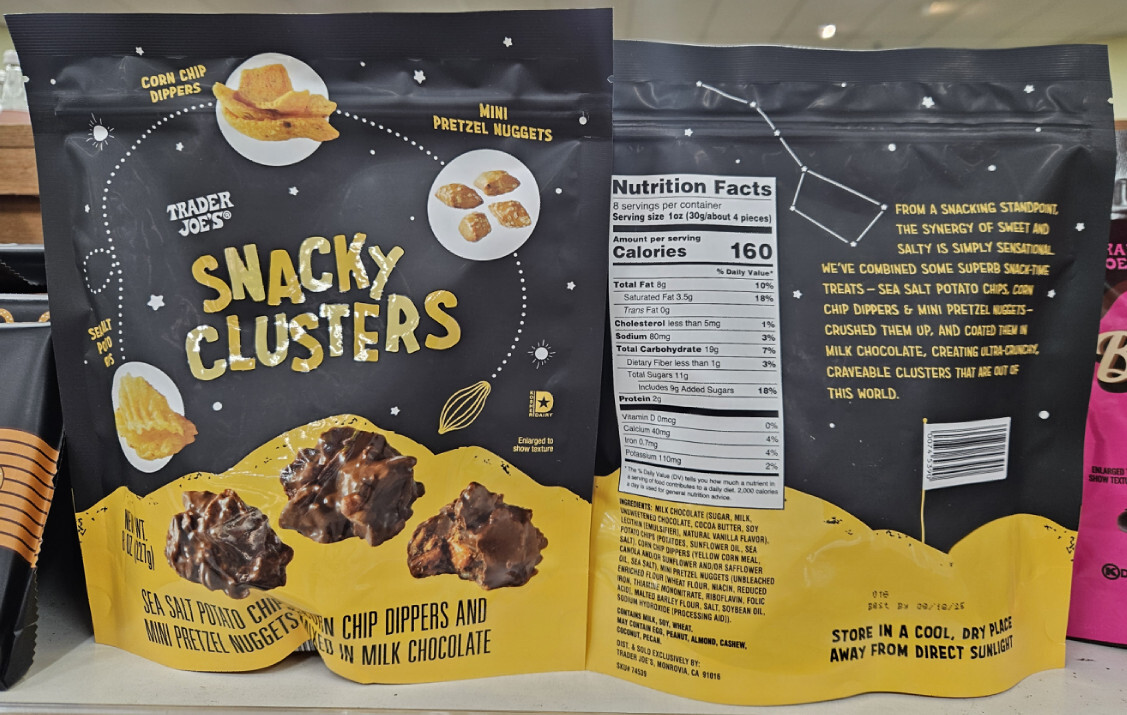Trader Joe’s Snacky Clusters 8oz 227g (2 Bags)