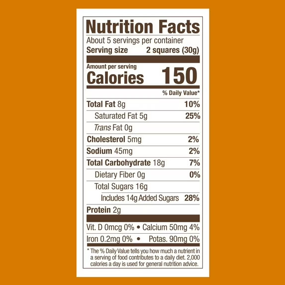 GHIRARDELLI Milk Chocolate Candy SQUARES with Caramel Filling, 5.32 oz Bag