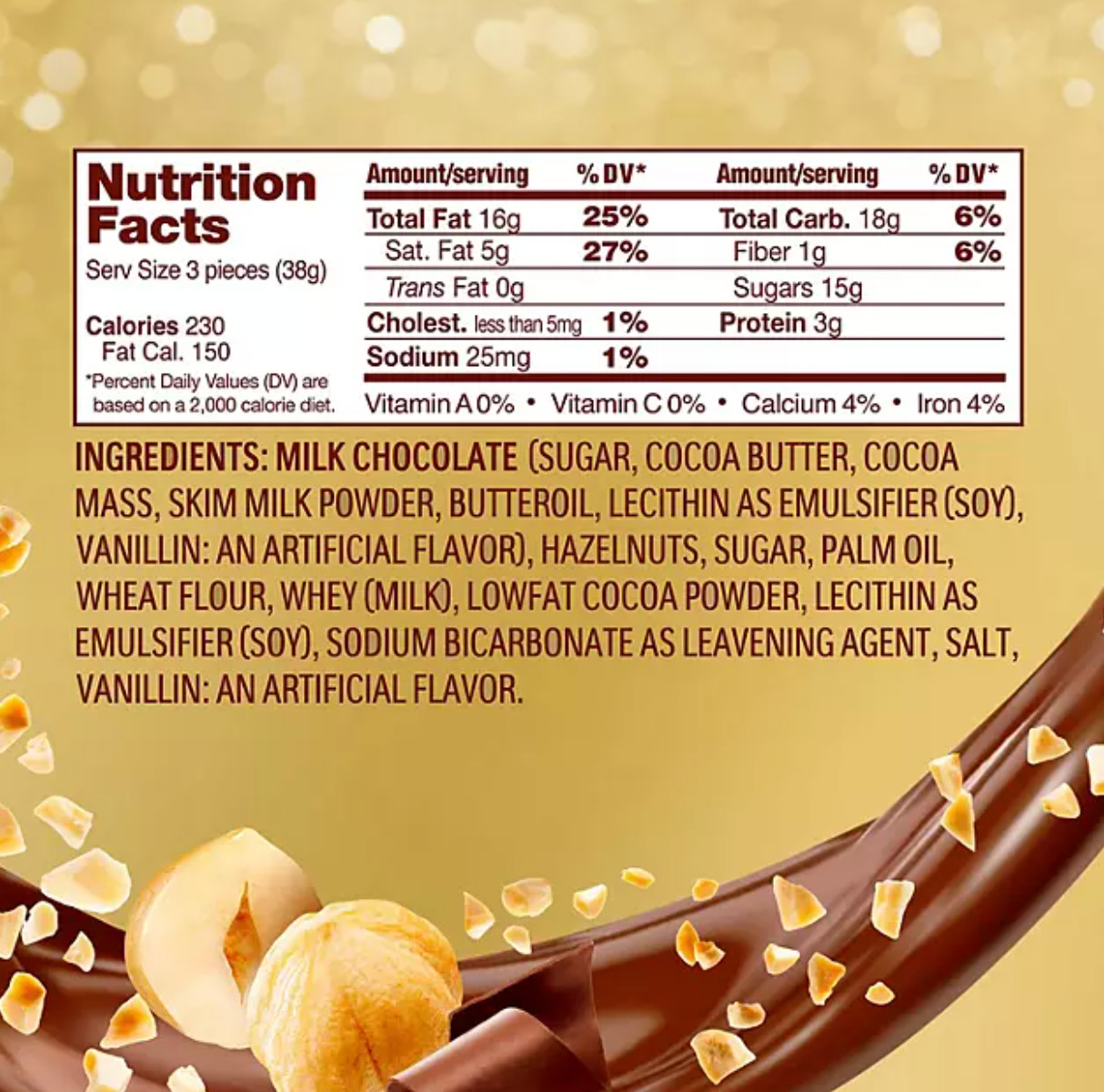 Ferrero Rocher Premium Milk Chocolate Hazelnut, 48 ct, 21.1 oz. (600 g)