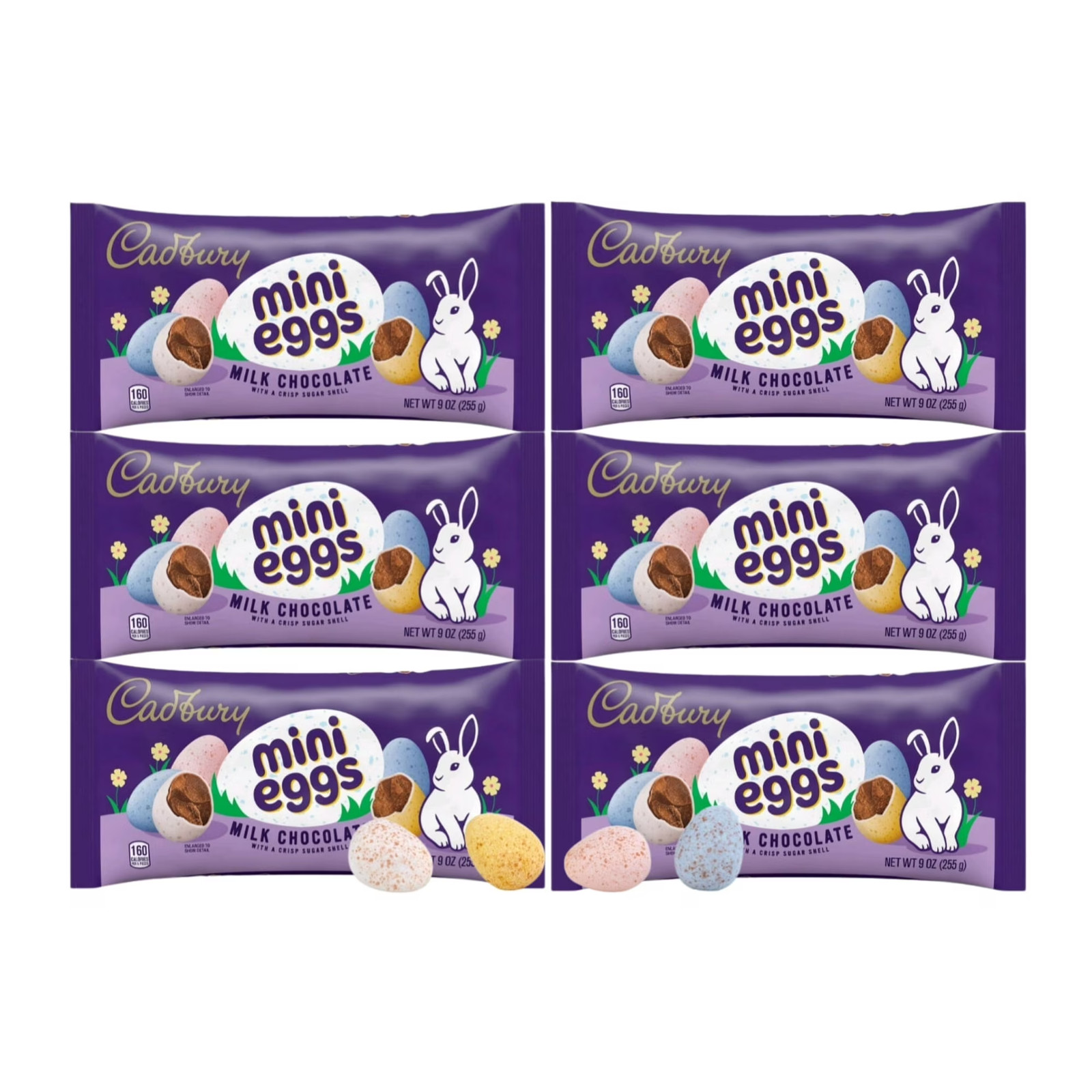 Cadbury Mini Eggs Milk Chocolate 9 oz . 1 PACK.FREE AND FAST SHIPPING
