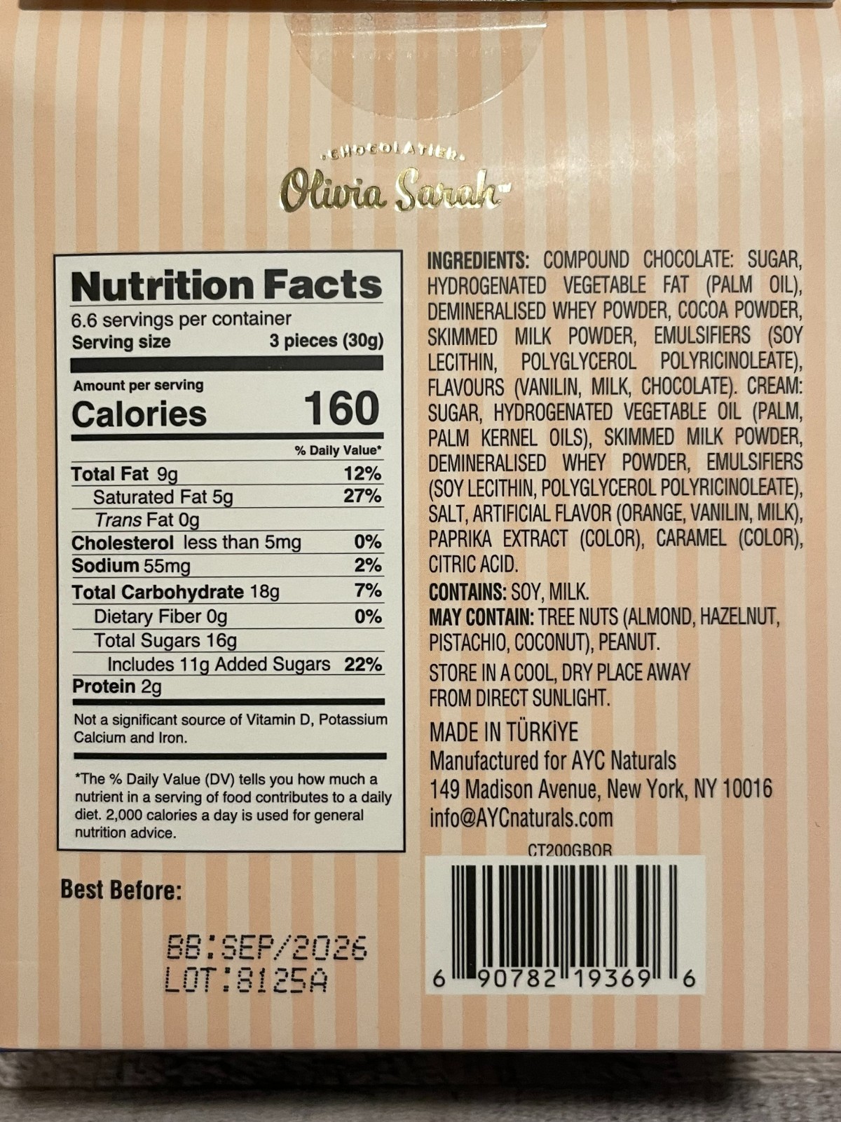 Rare find! Turkish Lemon & Orange Easter Chocolate Truffles 7oz Box (2 Boxes)