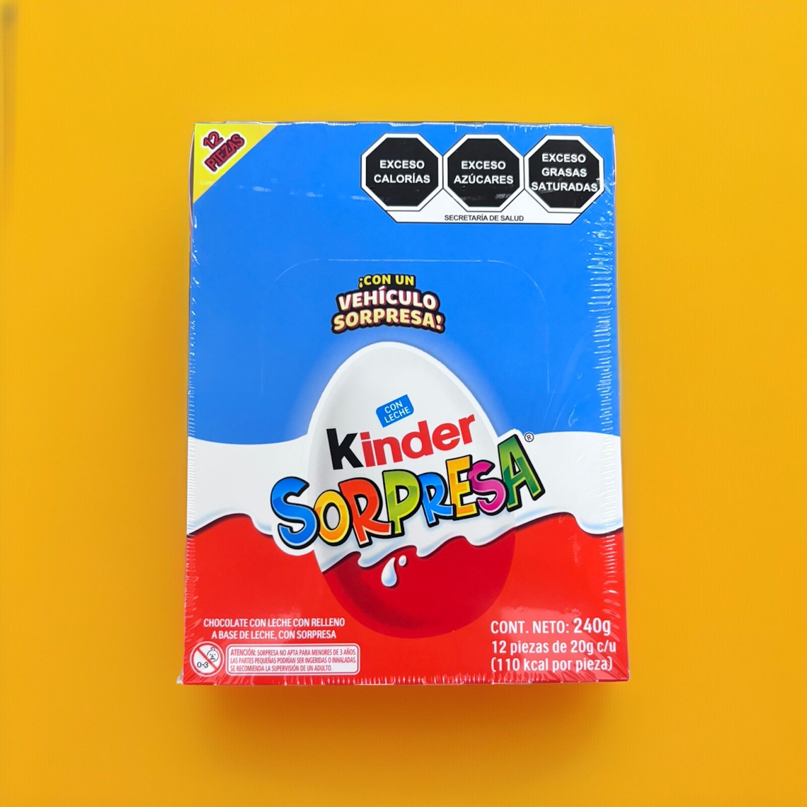 🪅Kinder Surprise Chocolate Egg, Sorpresa (12ct)(20g Egg) (240g Total) (BOY TOY)