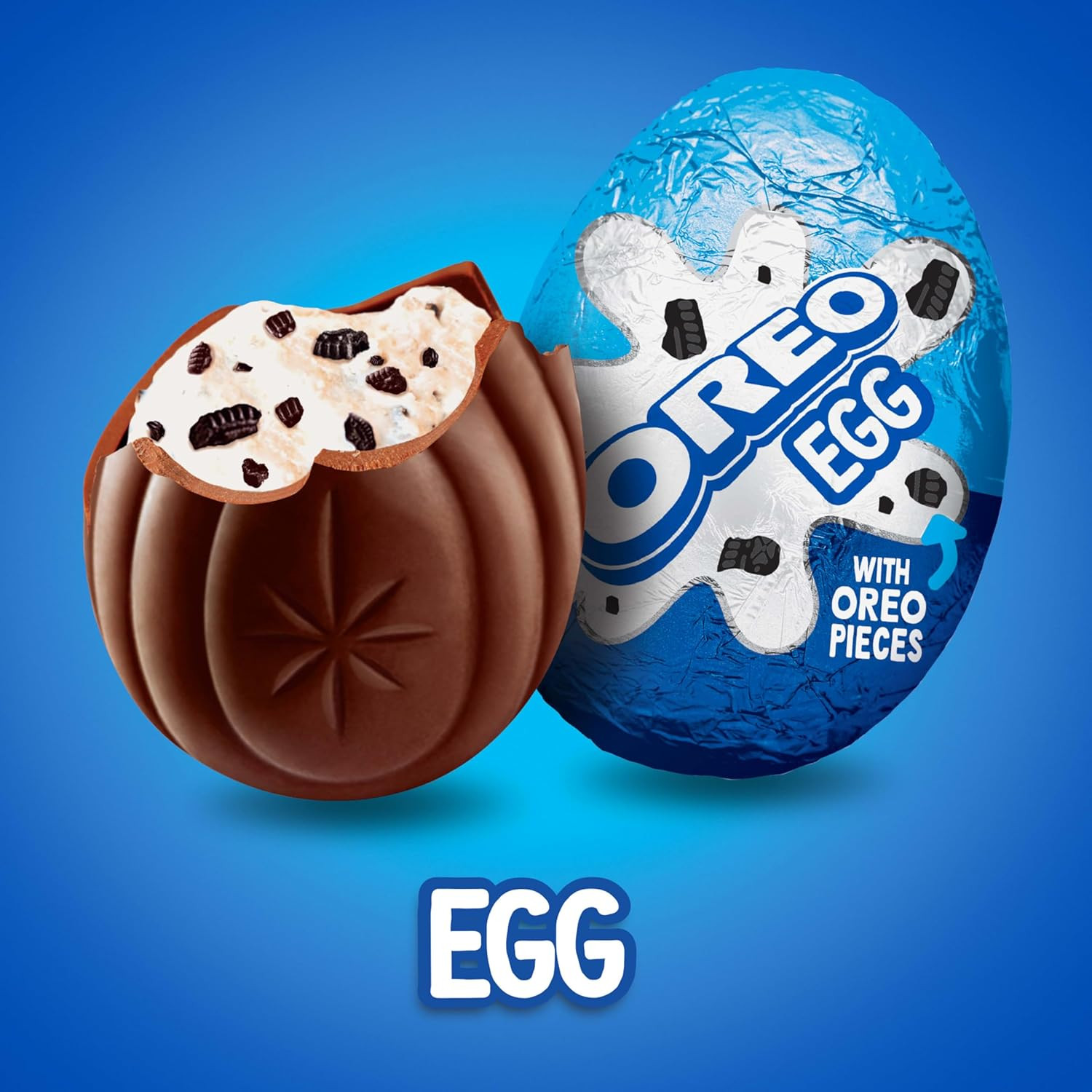 OREO Creme Filled Chocolate Easter Eggs 48 Count 1.09oz Bulk Candy Pack