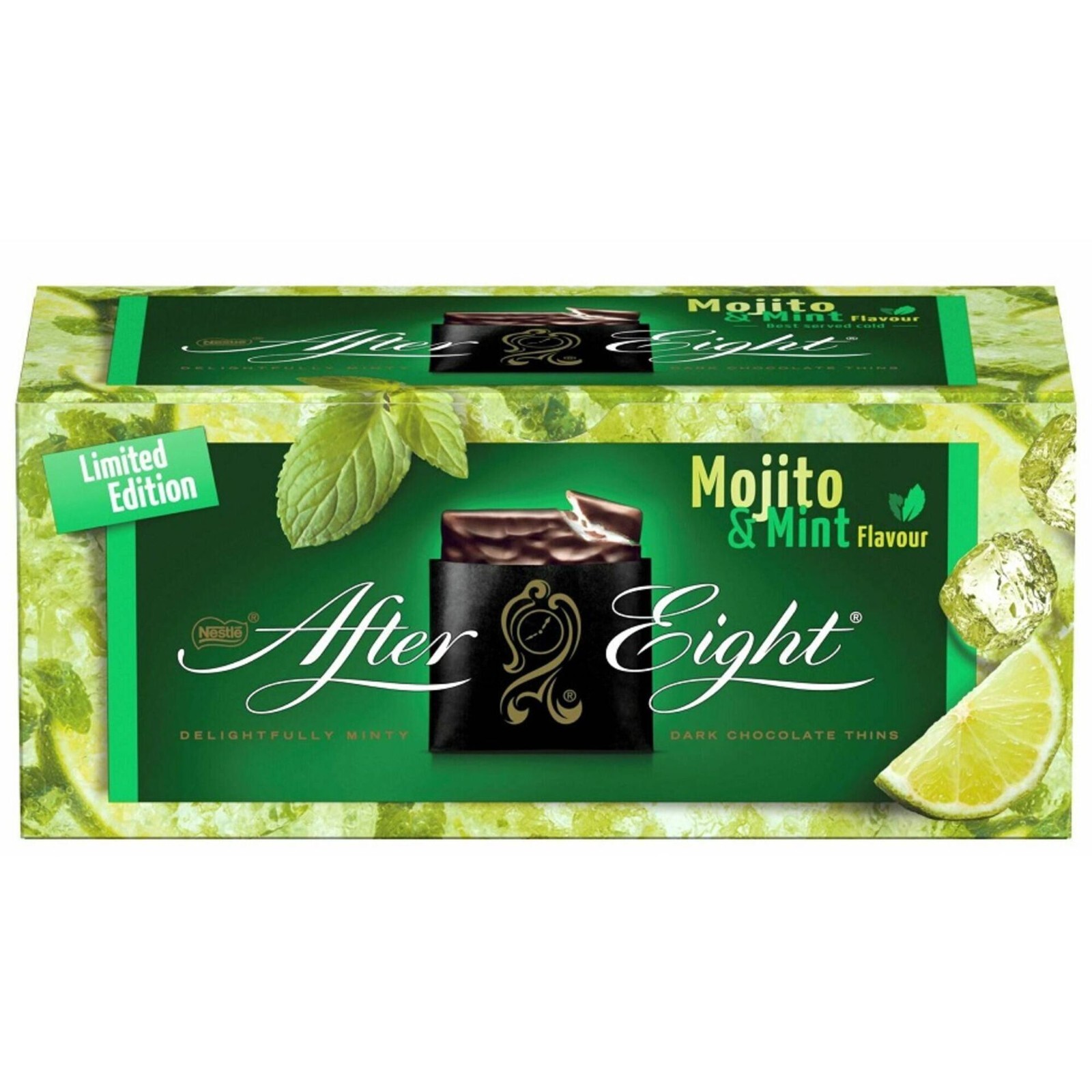 4 x NESTLÉ Boxes After Eight Mojito and Mint Chocolate Thins 200g (800gr total)