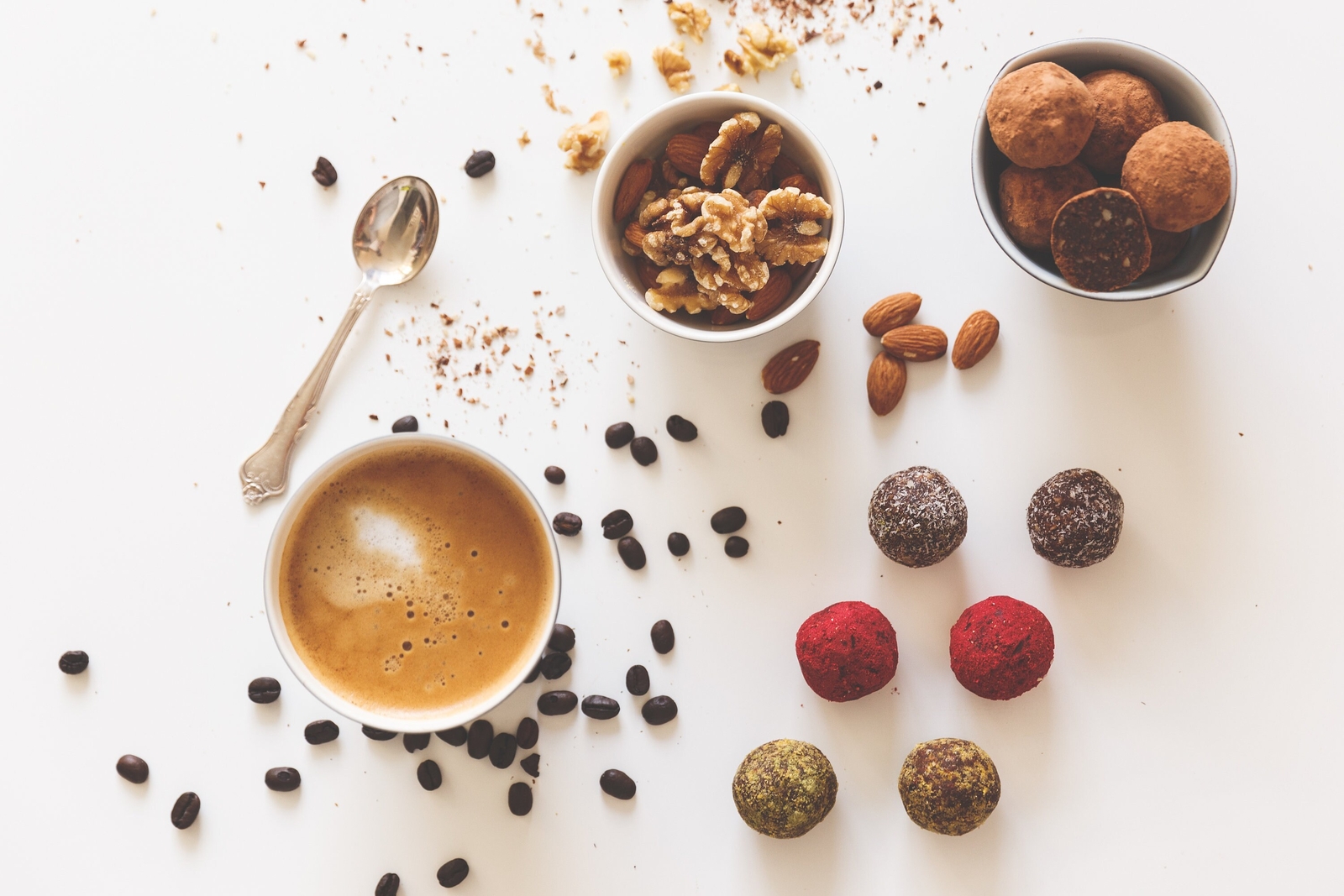 Organic Vegan Gift Box of Truffles/Bliss Balls: Gluten-free, Sugar-free,