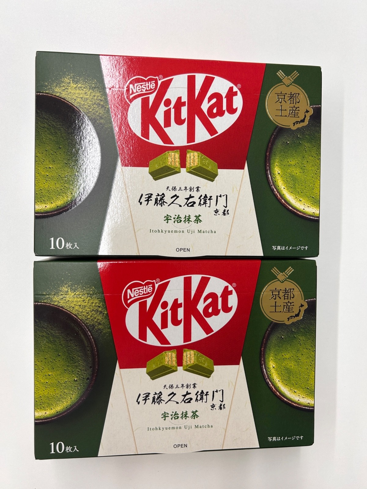 Nestle KIT KAT JAPANESE Limited Itohkyuemon Uji Matcha 10PCS/box giftbox