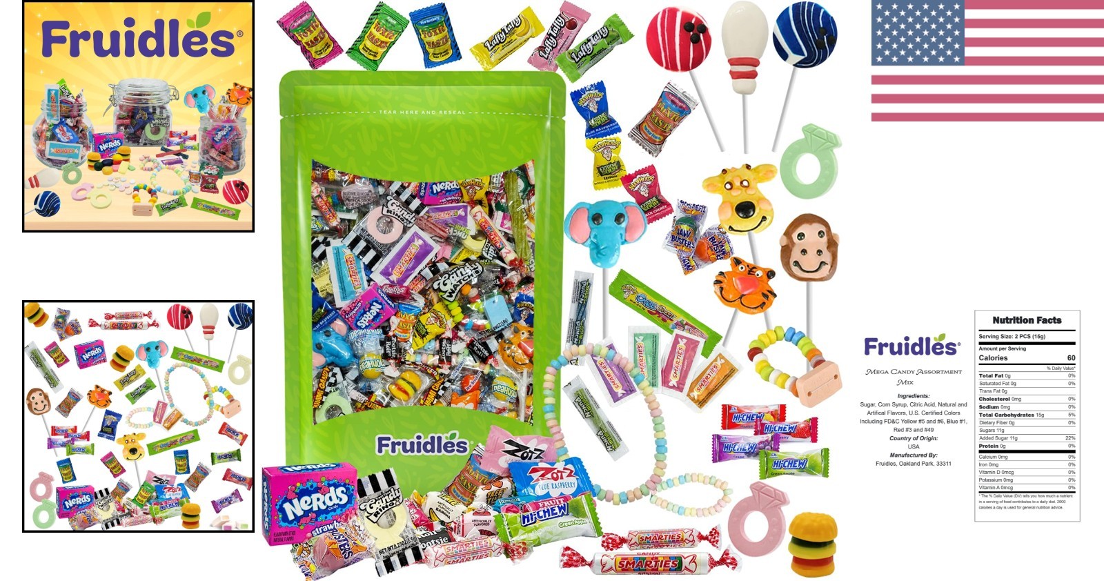 Mega Candy Assortment Mix, Perfect for Birthday Parties, Events, Treats, Asso…