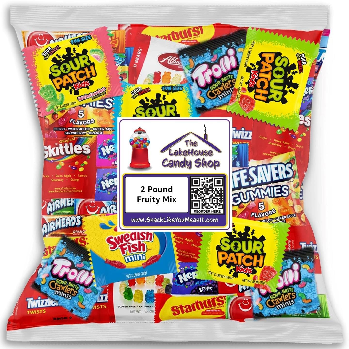 Assorted Candy Variety Pack – 2 Pounds – Individually Wrapped Mixed Candy Ass…