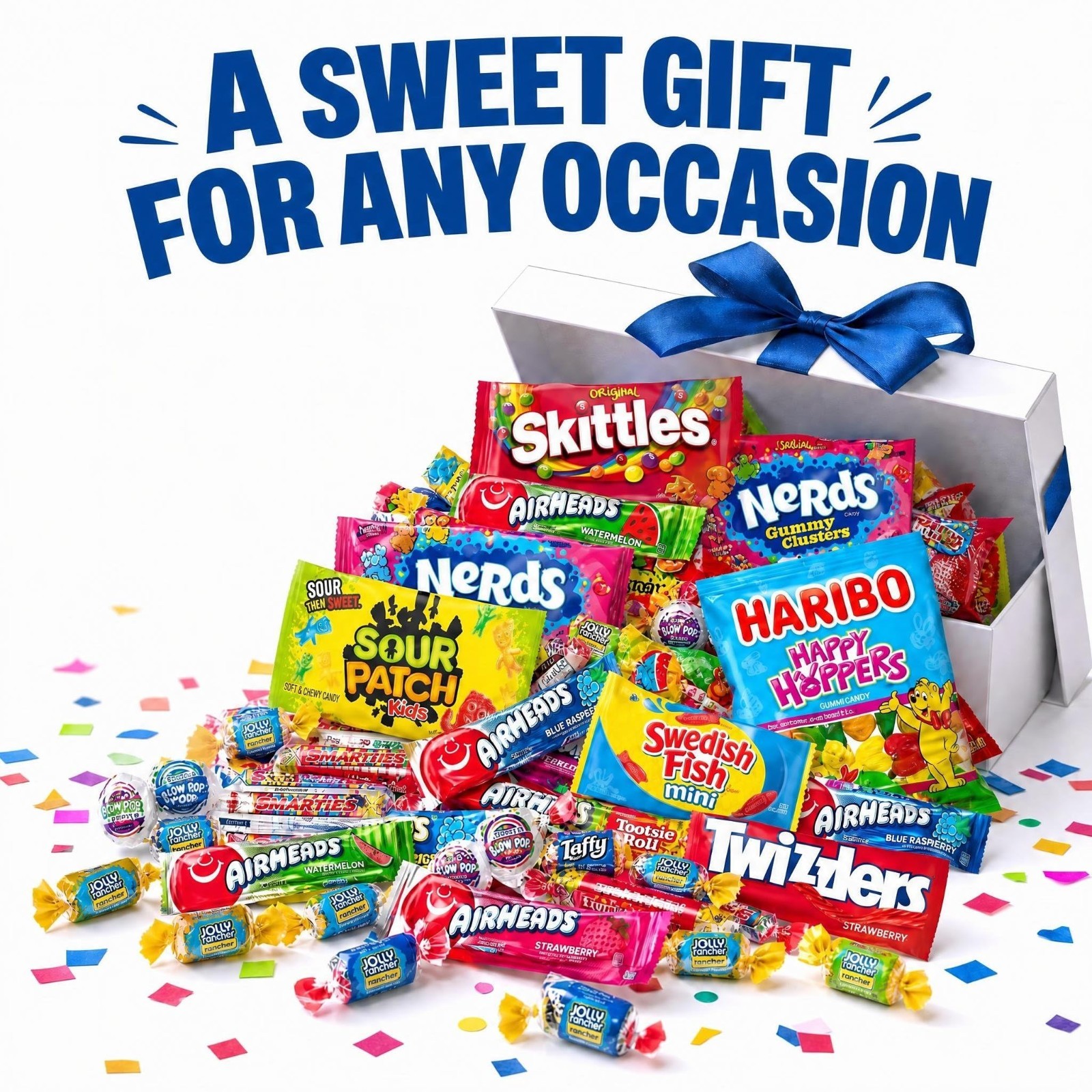 15 lb Bulk Candy Variety Pack – Individually Wrapped Treats for Parties & Piñata
