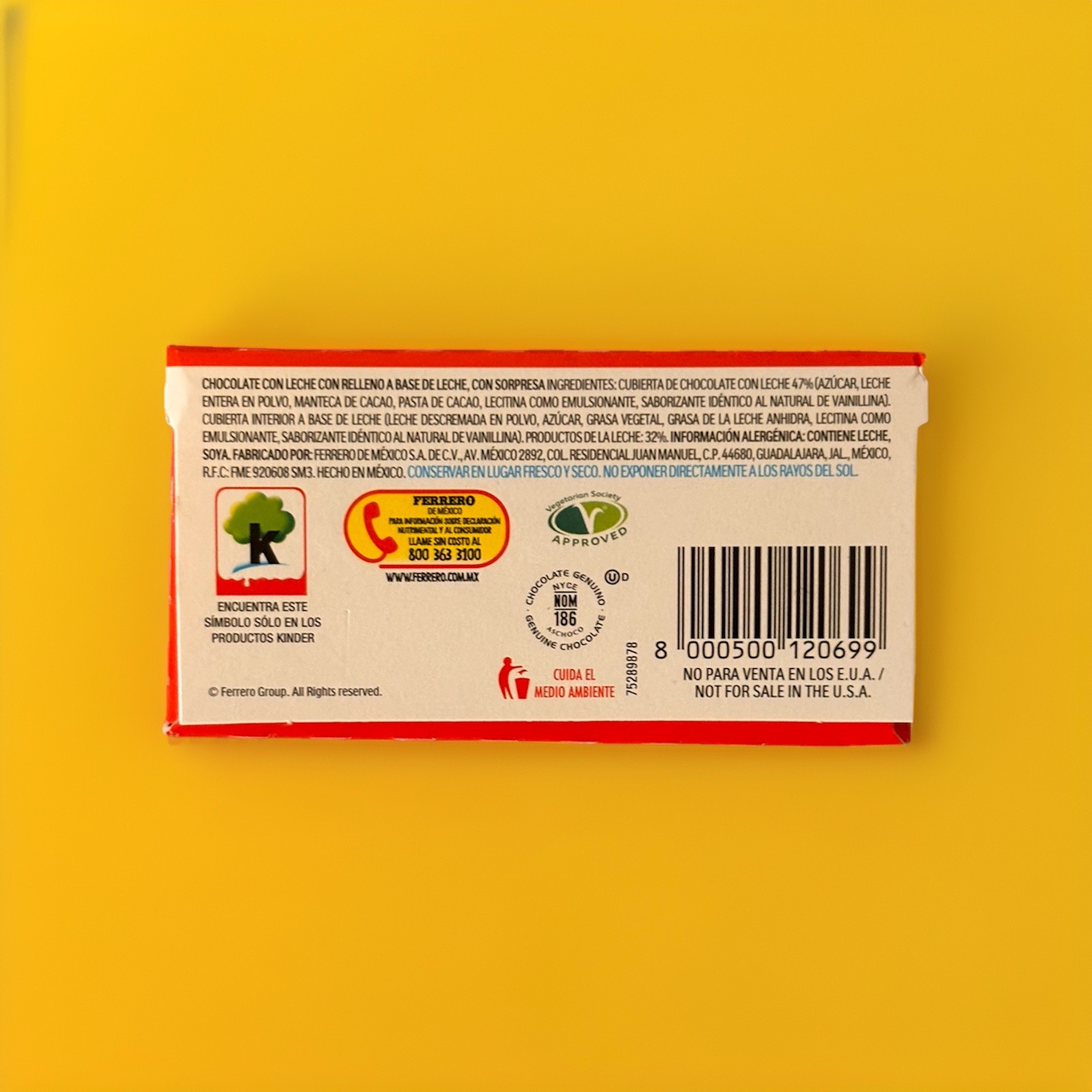 1-Pack Kinder Surprise Chocolate Eggs (2pc Boxes) (20g Eggs) (Boy) (Vehicles)