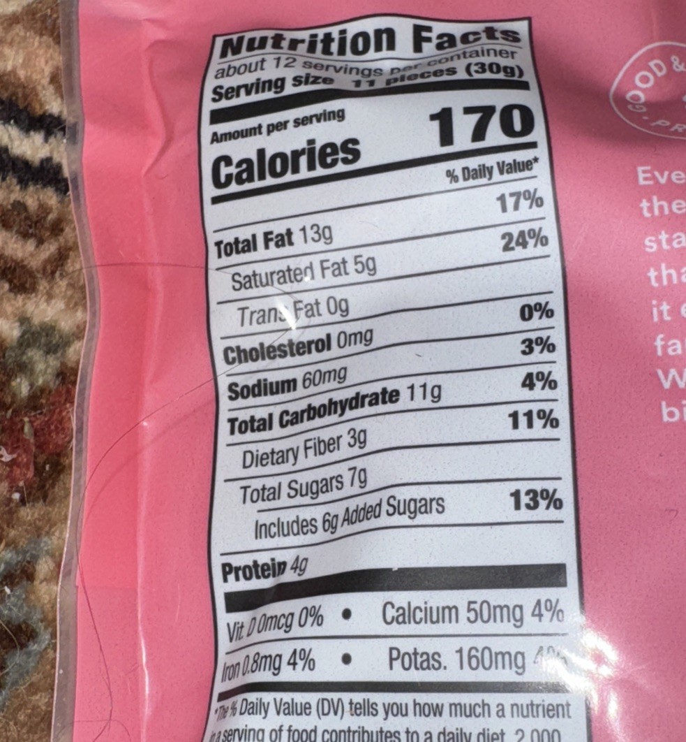 Lot Of 2 Good & Gather Himalayan Salted Dark Chocolate Almonds 13oz