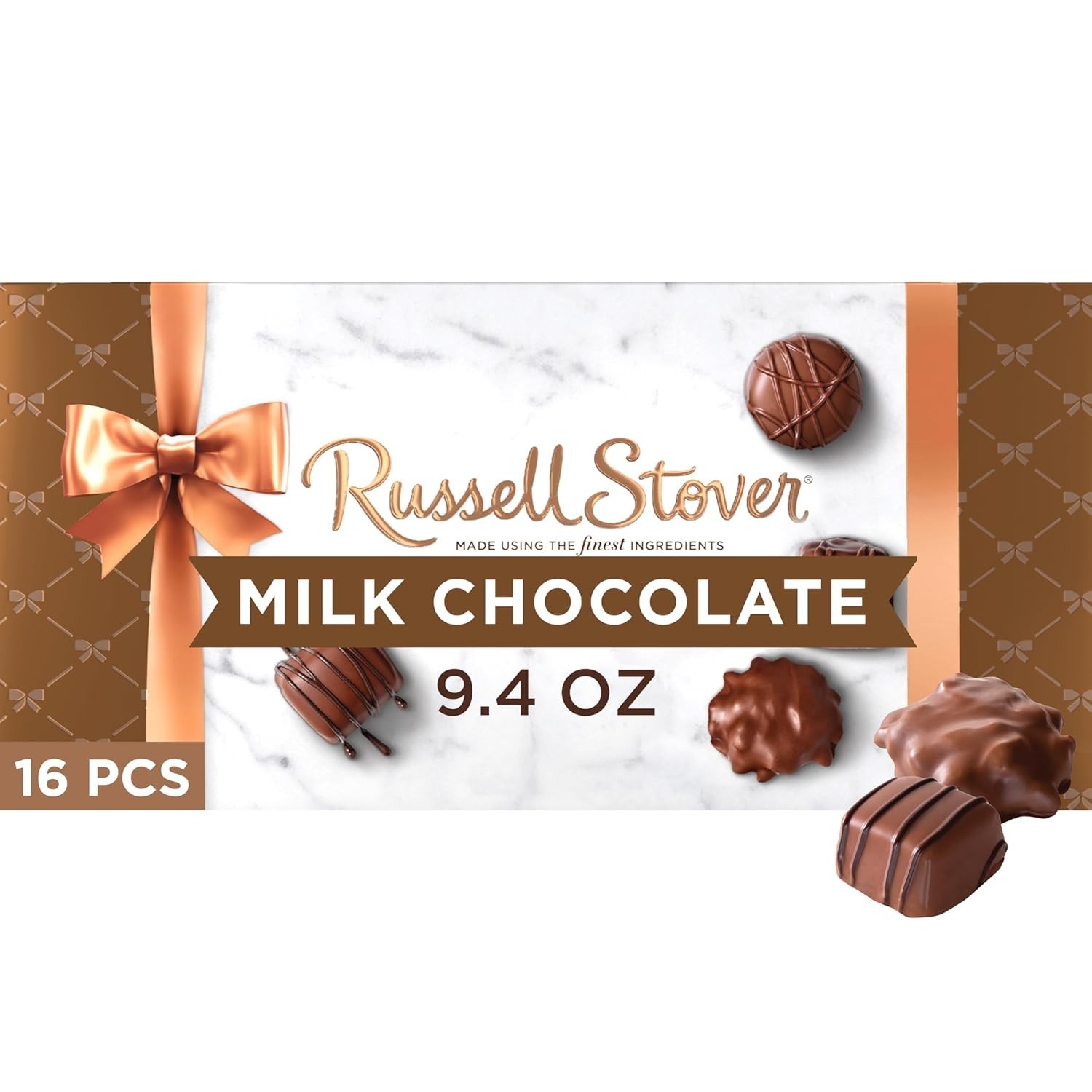 Russell Stover, Milk Chocolate Assortment, Gift 9.4 oz (Pack of 1)
