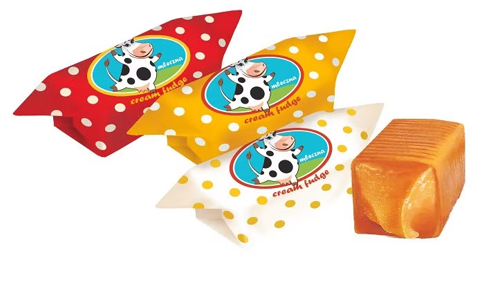 4 x Solidarnosc KROWKA – Milk Cream Fudge – Bag 4 x 286g / 10.08oz