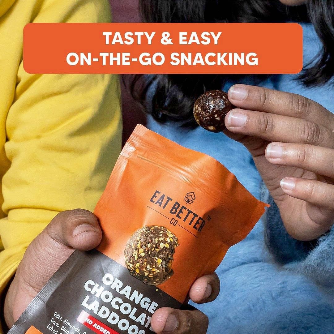EAT BETTER CO – Assorted Healthy Laddoos – 42 Laddoos in Six Flavours | 420gm