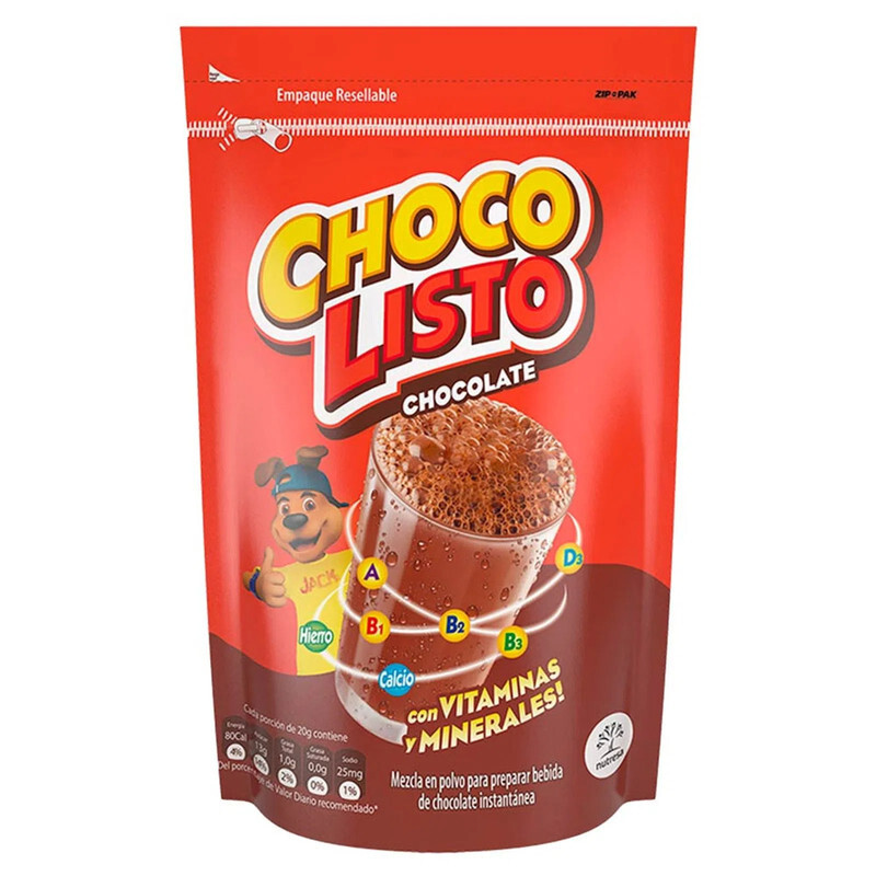 Colombian Chocolisto Instant Chocolate Milk drink 200g 7.05oz