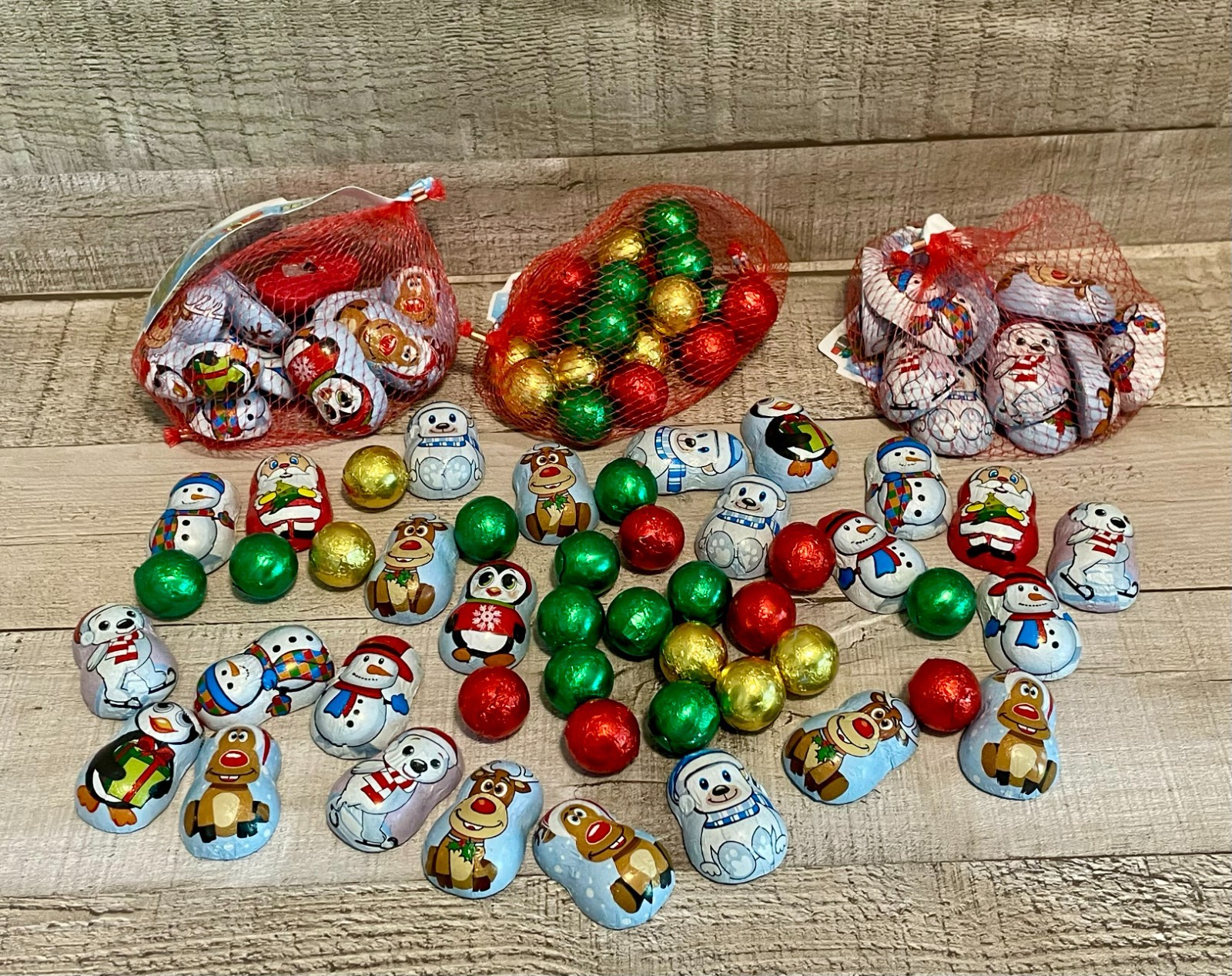 World Market Italian Chocolate Stocking Stuffers Foil Wrapped 12.7oz. -BB 12/26