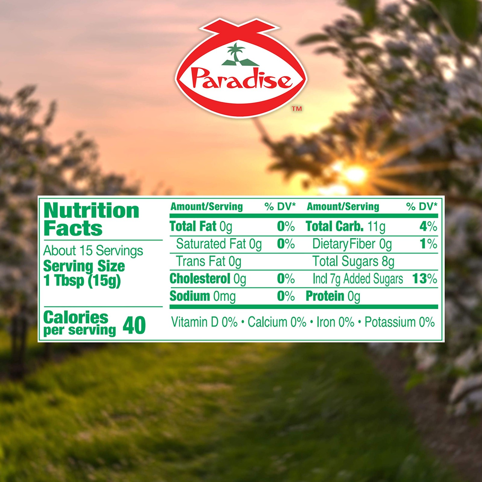 Paradise Red Cherries, 8 Ounce 8 (Pack of 1),