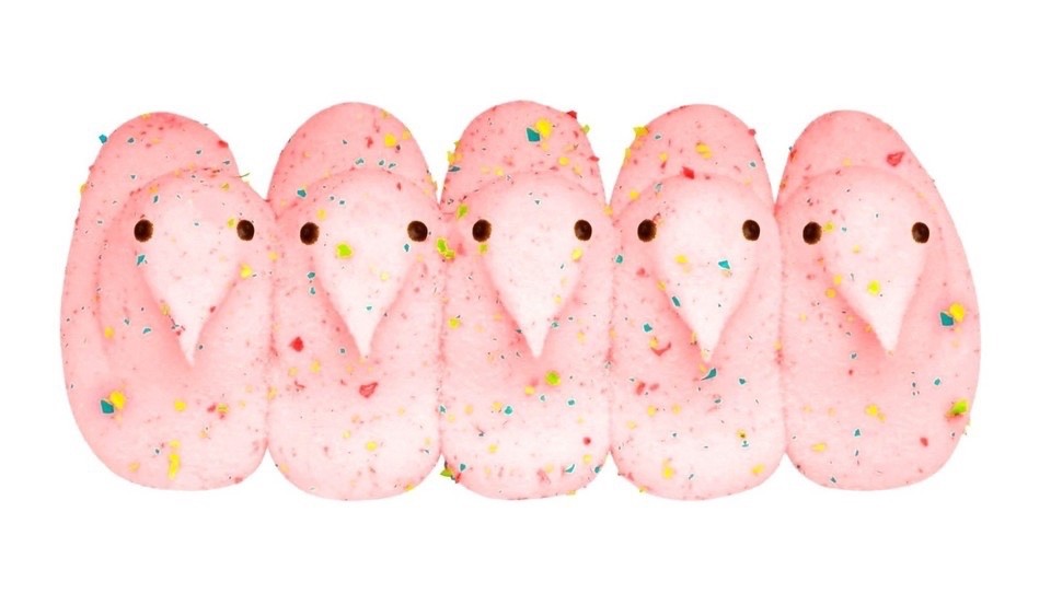 2 PEEPS Pop-Tarts Frosted Strawberry 2 Packs of 10 Chick Easter Candy