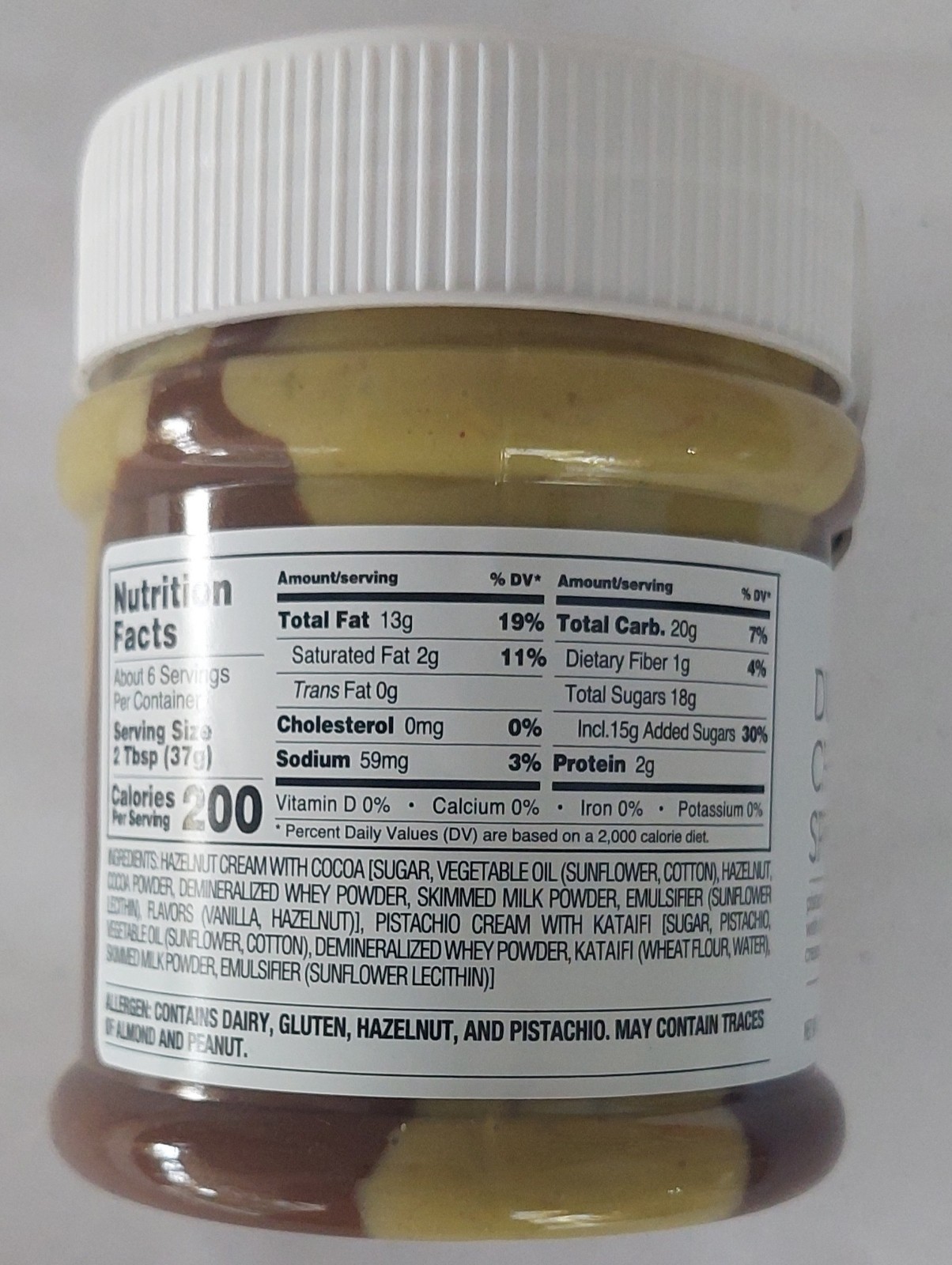 Mattigan’s Dubai Style Chocolate Spread, Pistachio Cream with Kataifi & Hazelnut