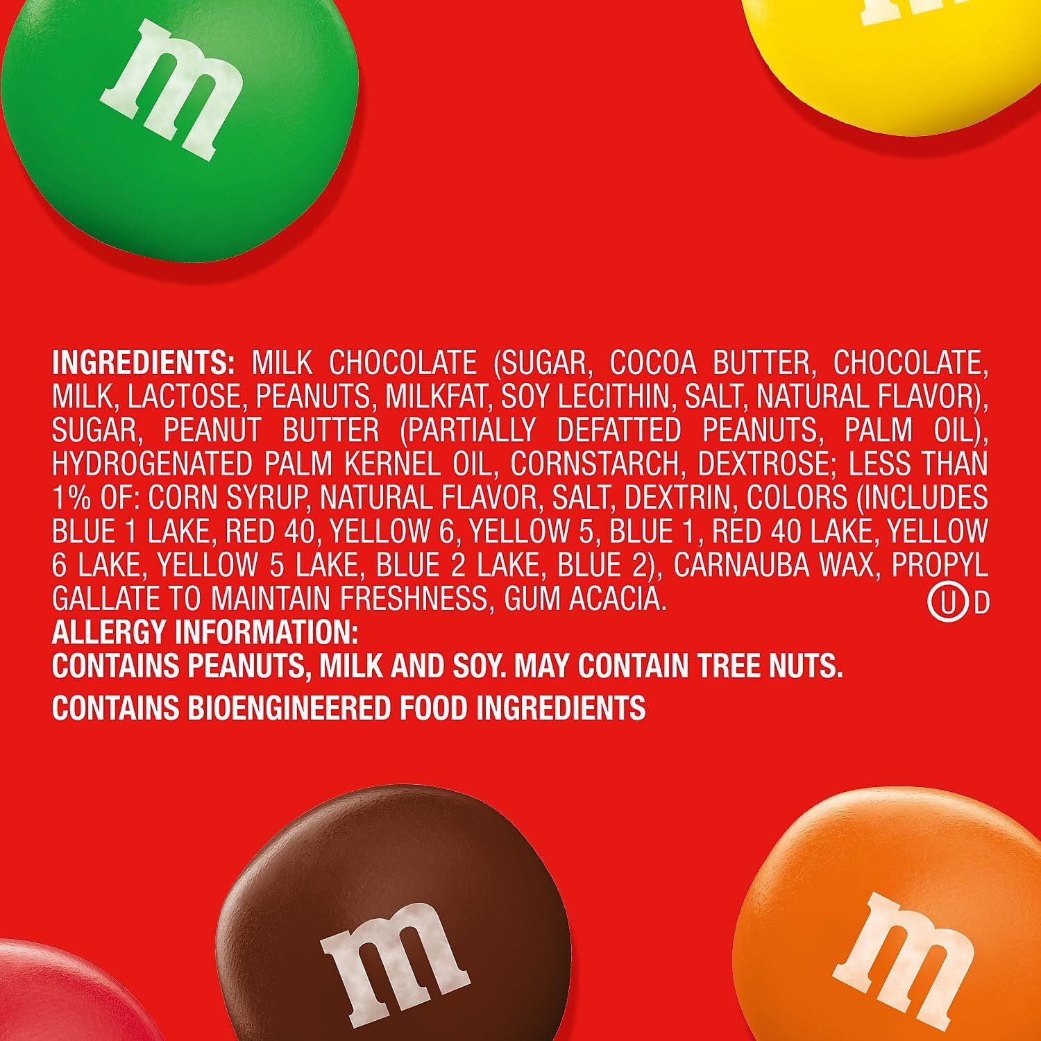 M&M’s Peanut Butter Chocolate Candy, 55 Oz,, ()