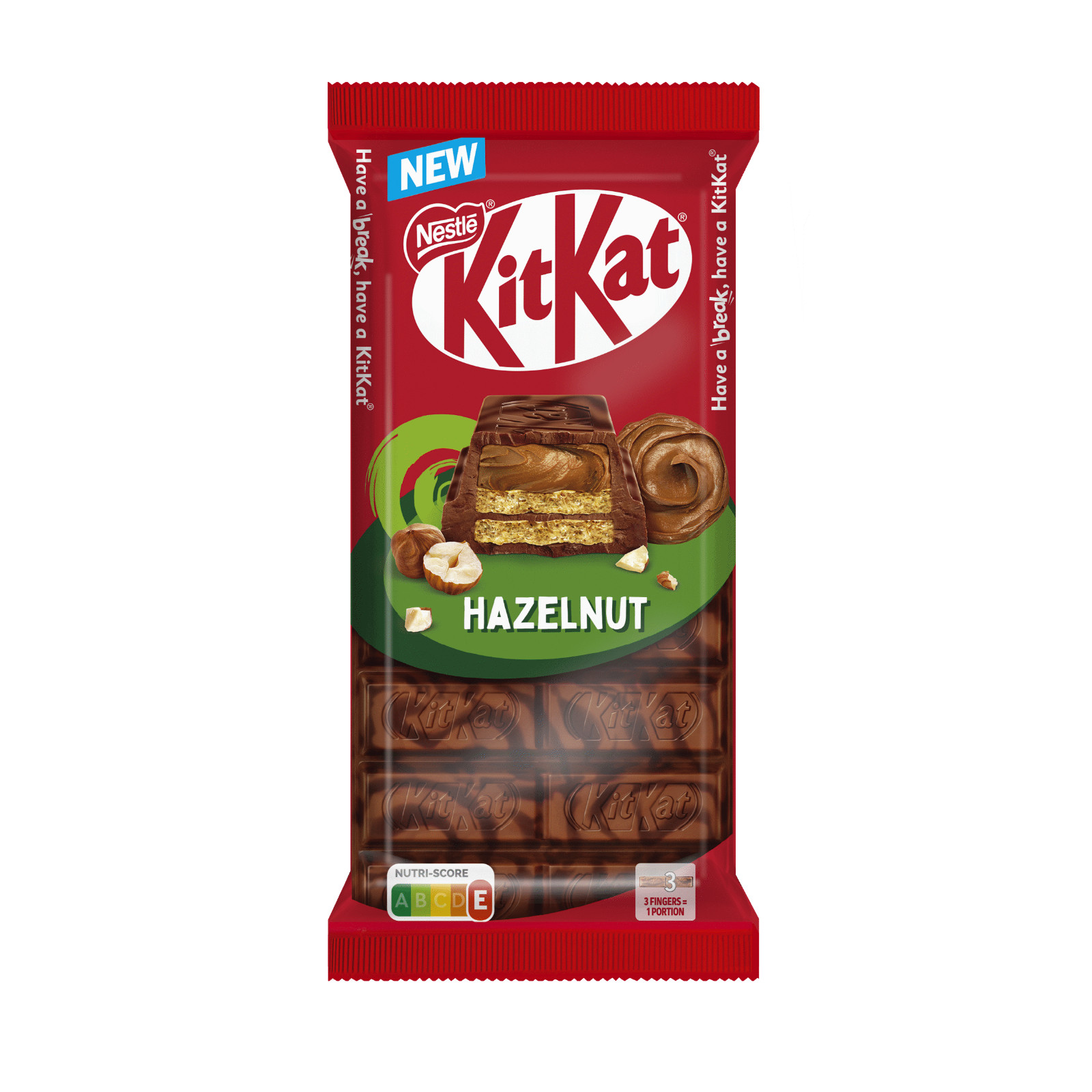 KIT KAT HAZELNUT Flavor Chocolate Bar 99g 3.5oz