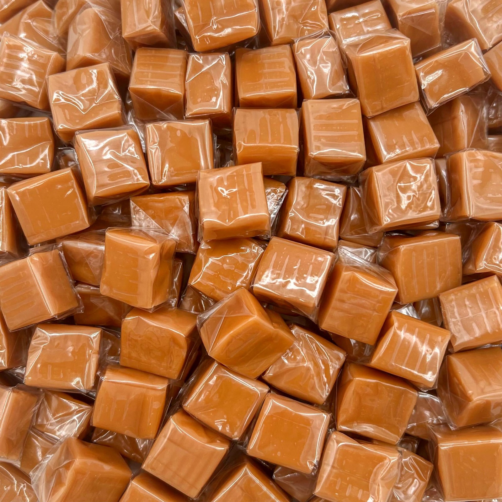 Caramel Cubes Candy | 2-Pound Bag | Individually Wrapped | Vanilla Caramel Sq