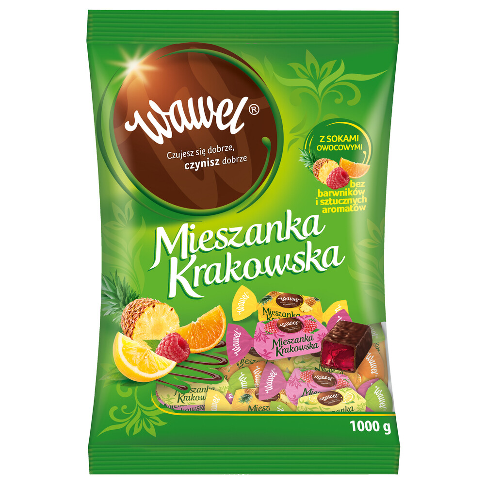 WAWEL CHOCOLATE CANDY – 1KG – BULK – SWEETS – TRUFLE MICHALKI TIRAMISU JELLY